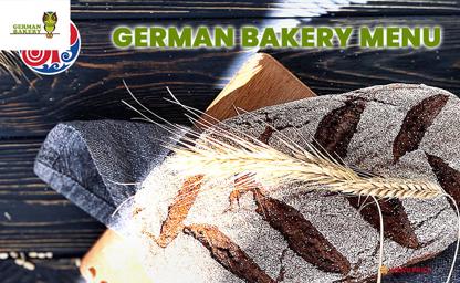 German Bakery India Menu Price