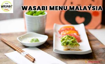 Wasabi Malaysia Menu Price