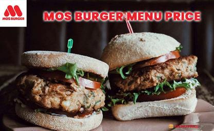 Mos Burger Philippines Menu Price