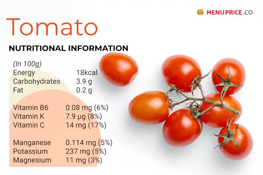 Tomato vitamin c