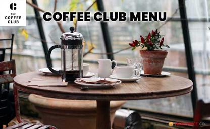 Coffee Club Australia Menu Price