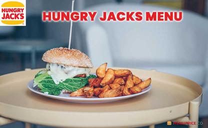 Hungry Jacks Australia Menu Price