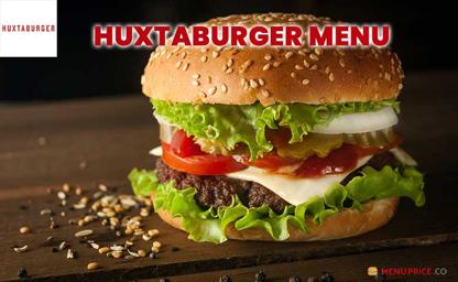 Huxtaburger Australia Menu Price