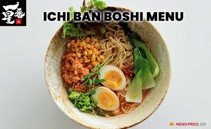 Ichi Ban Boshi Australia Menu Price