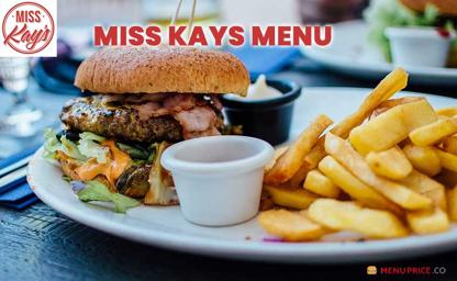 Miss Kays Australia Menu Price