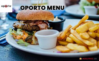 Oporto Australia Menu Price