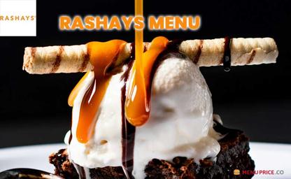 Rashays Australia Menu Price