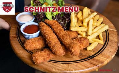 Schnitz Australia Menu Price