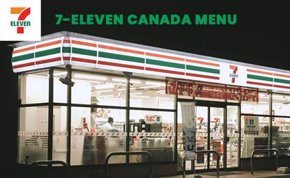 7-Eleven Canada Menu Price