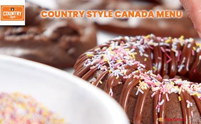 Country Style Foods Canada Menu Price
