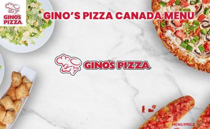 Gino's Pizza Canada Menu Price
