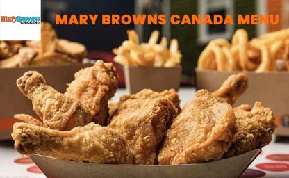Mary Browns Canada Menu Price