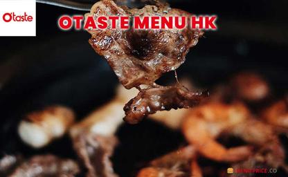 O'taste Hong Kong Menu Price
