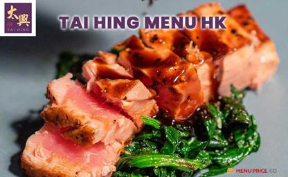 Tai Hing Hong Kong Menu Price