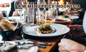 A&W Menu Price Indonesia