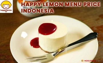 Happy Lemon Menu Price Indonesia