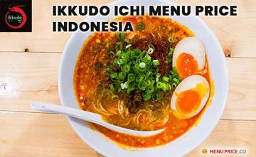 Ikkudo Ichi Menu Price Indonesia