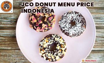 JCO Donut Indonesia Menu Price