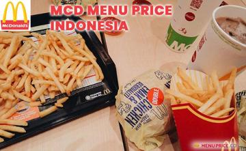 McD Menu Price Indonesia