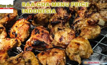 Raa Cha Menu Price Indonesia