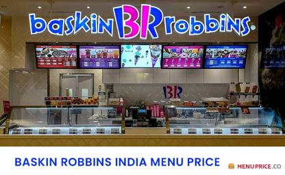 Baskin Robbins India Menu Price