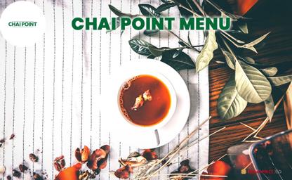 Chai Point India Menu Price