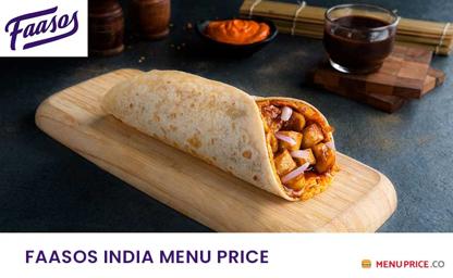 Faasos India Menu Price