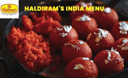 Haldiram's India Menu Price