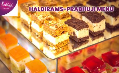 Haldiram's Prabhuji India Menu Price