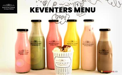 Keventers India Menu Price