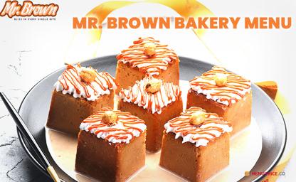 Mr. Brown Bakery India Menu Price
