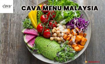 Cava Malaysia Menu Price