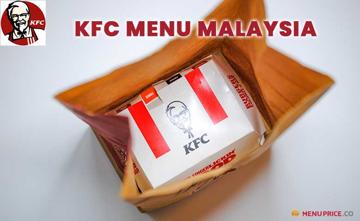 KFC Malaysia Menu Price