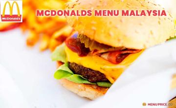 Mcdonalds Malaysia Menu Price