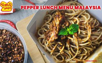 Pepper Lunch Malaysia Menu Price