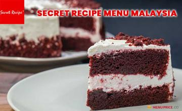 Secret Recipe Cake Malaysia Menu Price