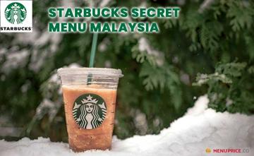 Starbucks Secret Malaysia Menu Price