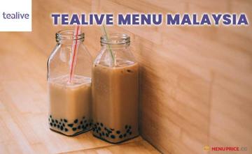 Tealive Malaysia Menu Price