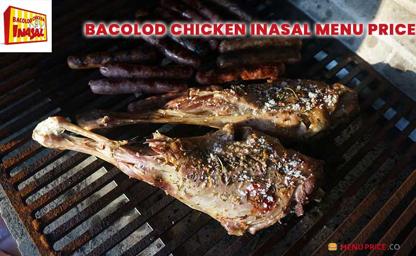 Bacolod Chicken Inasal Philippines Menu Price