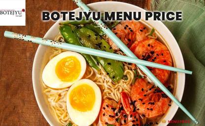 Botejyu Philippines Menu Price