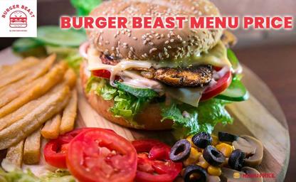 Burger Beast Philippines Menu Price