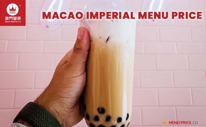 Macao Imperial Philippines Menu Price