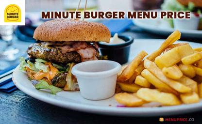Minute Burger Philippines Menu Price