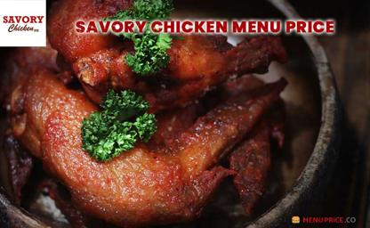 Savory Chicken Philippines Menu Price