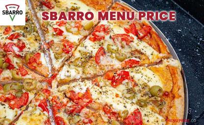 Sbarro Philippines Menu Price