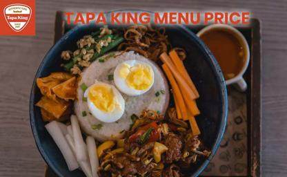 Tapa King Philippines Menu Price