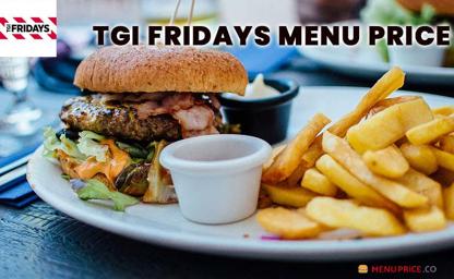 TGI Fridays Philippines Menu Price