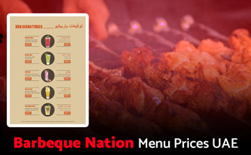 BBQ Nation UAE Menu Price