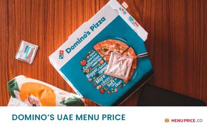 Domino's UAE Menu Price