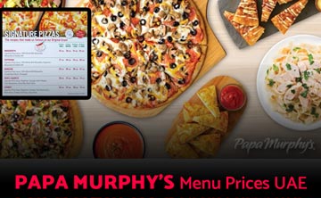 Papa Murphy's UAE Menu Price